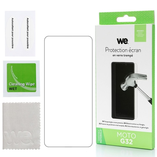 [WE009MOTOG32] ***WE verre trempé MOTOROLA MOTO G32
