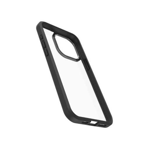 [77-92780] OtterBox React Apple iPhone 15 Pro Max Black Crystal - clear/black - ProPack