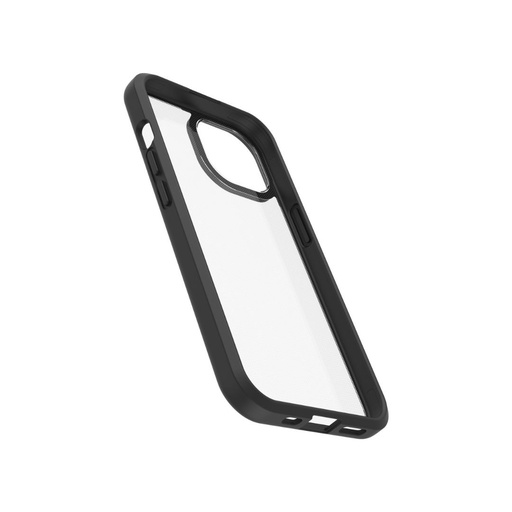 [77-92799] OtterBox React Apple iPhone 15 Black Crystal - clear/black - ProPack