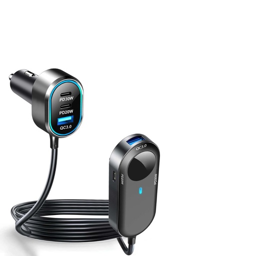 [WEAC4USBC2USB100W] Chargeur AC 6 ports - 4 ports USB-C + 2 ports USB A - Total 100W - avec ports dé