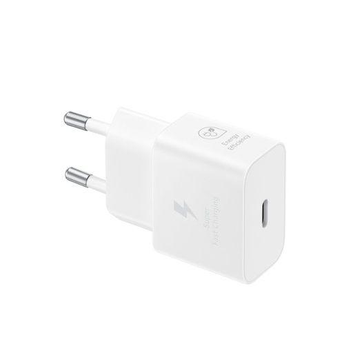 [EP-T2510NWEGEU] Chargeur secteur RAPIDE 25W Type C  matériaux recyclés GaN sans c ble Coloris Bl