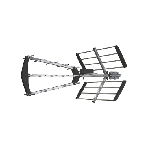 [D2ANTTRIUHF20] Antenne exterieure TNT trinappe LTE 700 MHz - Passive - Protégée 5G/4G - Gain 20