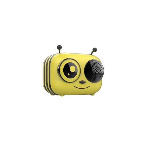 [WEKENCABEILLE] Enceinte Bluetooth WeKids Abeille RMS 5W, BT 5.0, Aux IN, Carte micro SD, batter